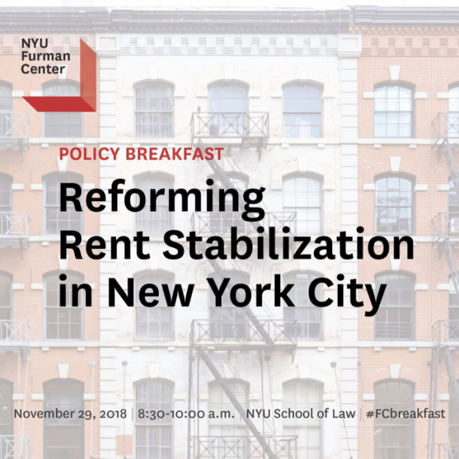 VIDEO: Policy Breakfast On Reforming Rent Stabilization In New York ...